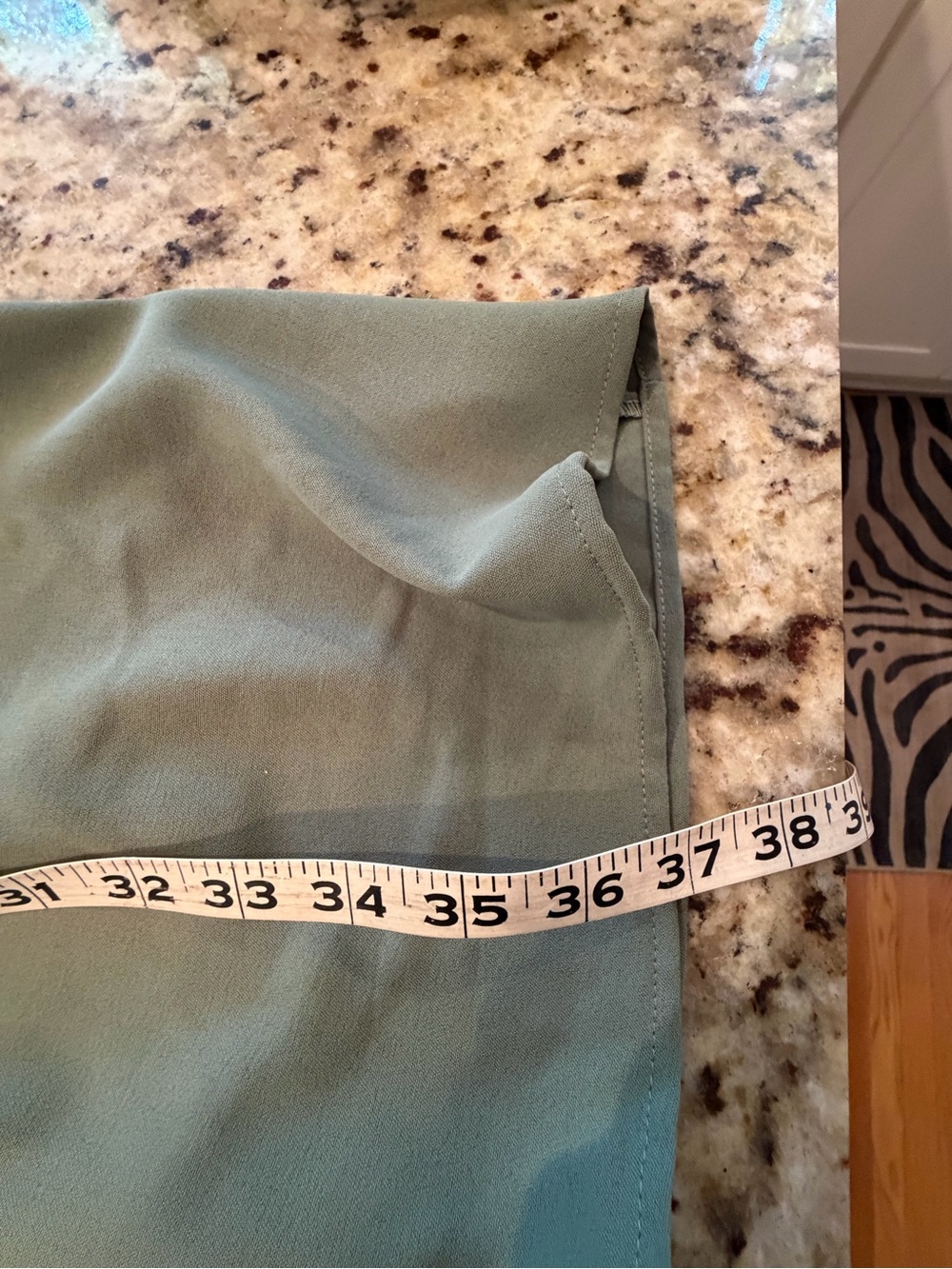 Amazon Green Ruffle Sleeve Mini Dress - Picture 8 of 8